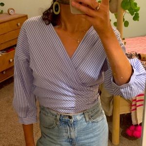 Zara Wrap Blouse